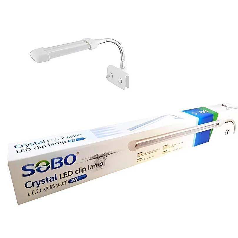 لامپ ال ای دی آکواریوم گیره دار سوبو مدل sobo crystal LED clip lamp SB-CL6W