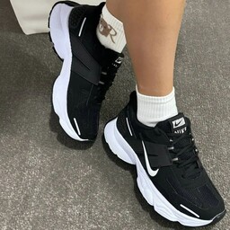 کتونی نایک دخترانه زنانه کفش ونس اسپرت اسپورت نایکی NIKE شیک مشکی سفید کرمی لژدار لژ دار طبی رانینگ ورزشی سبک صدبیس چار 