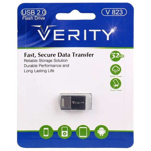 مشخصات، قیمت و خرید فلش 32 گیگ وریتی Verity V823