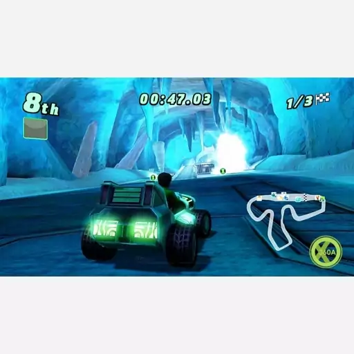 بازی ایکس باکس 360 BEN 10 Galactic Racing