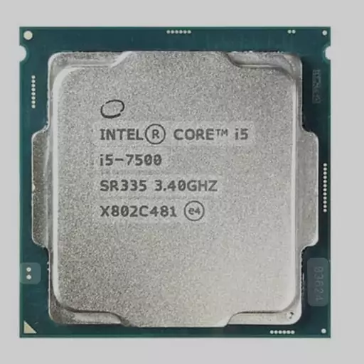 پردازنده اینتل نسل 7 - Cpu intel i5 7500 بدون فن و باکس 