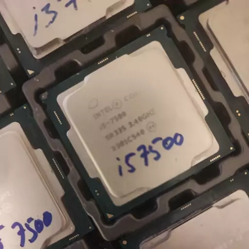 پردازنده اینتل نسل 7 - Cpu intel i5 7500 بدون فن و باکس 