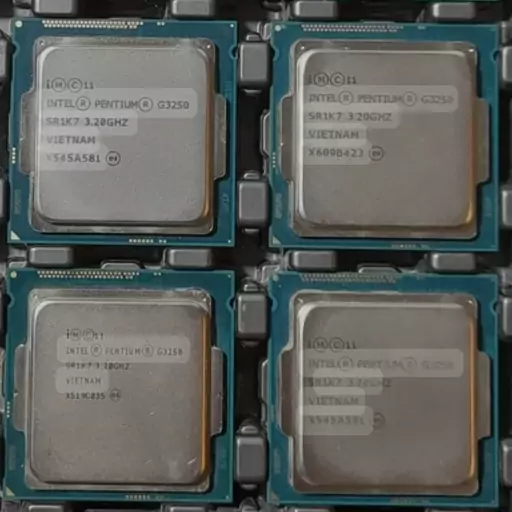 پردازنده نسل چهار Cpu intel G3250 Trey بدون فن و جعبه 