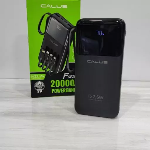 پاوربانک اورجینال CALUS مدل  Fast107 ظرفیت 50000mAh واقعی   