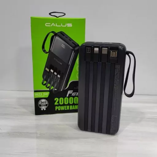 پاوربانک اورجینال CALUS مدل  Fast107 ظرفیت 50000mAh واقعی   