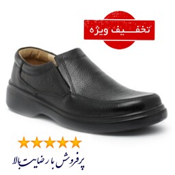 کفش مردانه  اسپرت طبی چرم خارجی زیره پیو سبک مدل پیک مجلسی و اداری