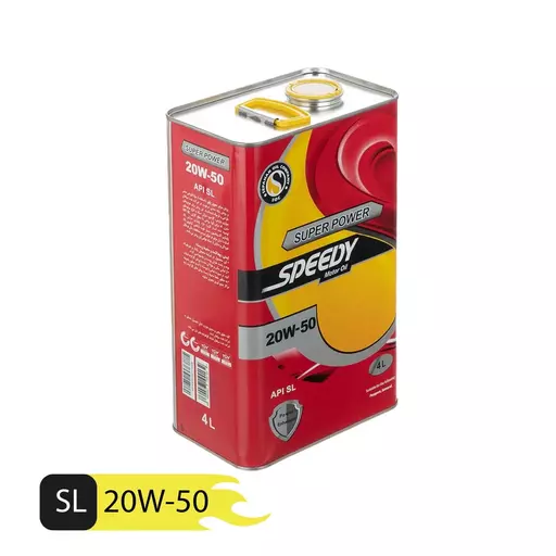 روغن موتور اسپیدی مدل Super Power 20W-50 حجم 4 لیتر