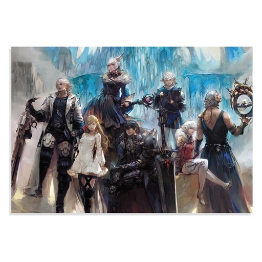 تابلو شاسی طرح بازی فاینال فانتزی 16 Final Fantasy XVI مدل NV1002