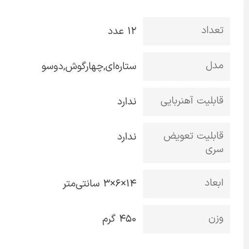 مجموعه 12 عددی پیچ گوشتی ساعتی رونیکس مدل RH-2713