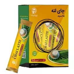 چای سیاه لته کلاسیک پپتینا بسته 10 ساشه ای بدون شکر حاوی استویا