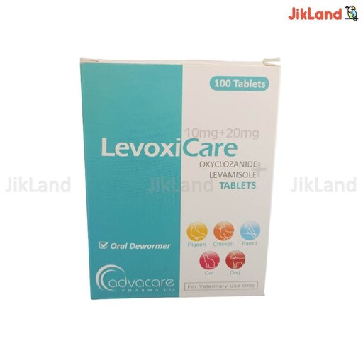 مکمل ضد انگل پرنده لوکسی کر دوفارما Levoxi care - یک دونه