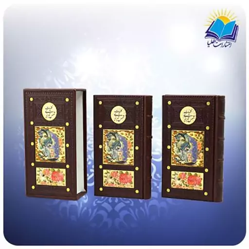 کلیات شمس تبریزی رقعی پالتویی قاب کشویی چرم کاغذ تحریر(کد250)