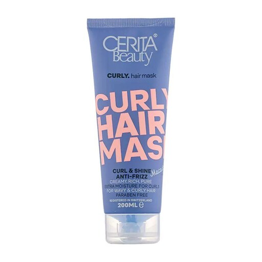 ماسک مو مناسب موهای فر سریتا مدل Curly حجم 200 میلی لیتر