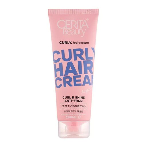 کرم مو مناسب موی فر سریتا مدل Curly حجم 200 میلی لیتر