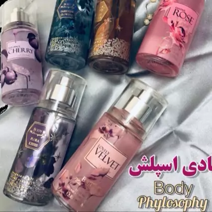 بادی اسپلش فانتزی ROSE وVANILLAحجم 88میل(ارسال رایگان)