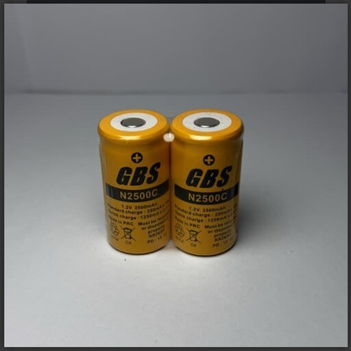 باتری نیکل کادمیوم سایز GBS2500mAh C 