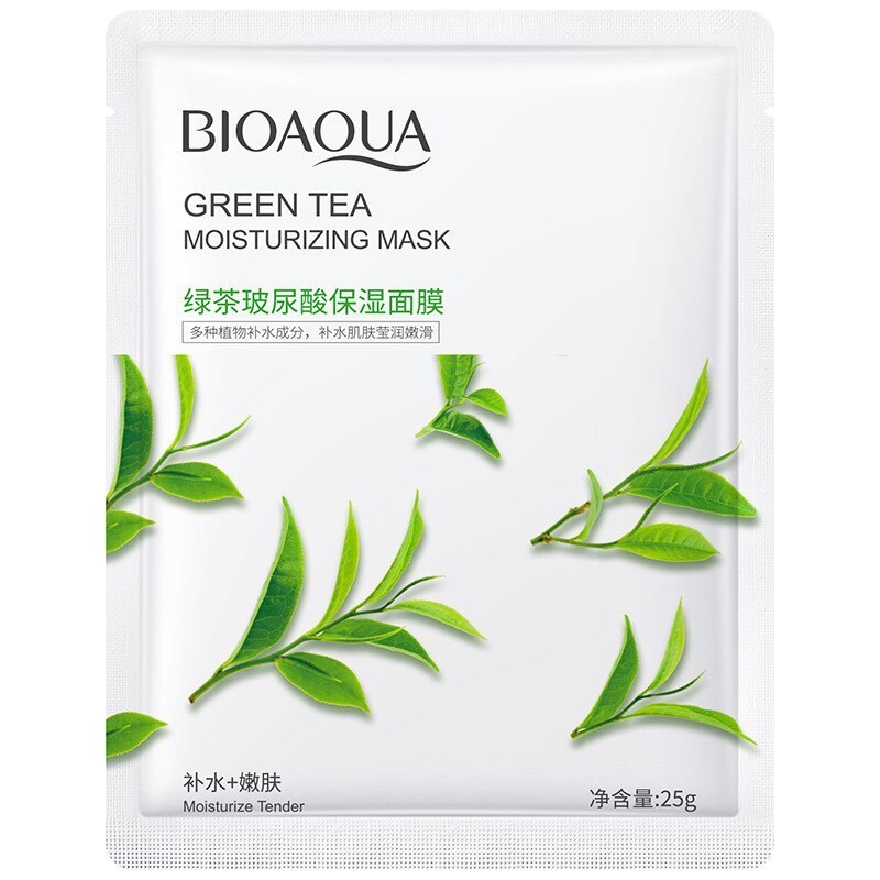 ماسک ورقه ای صورت چای سبز   BIOAQUA