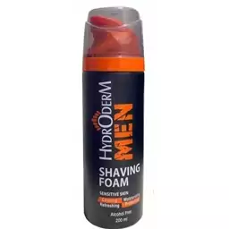 فوم اصلاح صورت آقایان shaving foam هیدرودرم 200 میلی لیتر