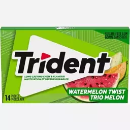 آدامس تریدنت هندوانه Trident بسته 12 عددی 