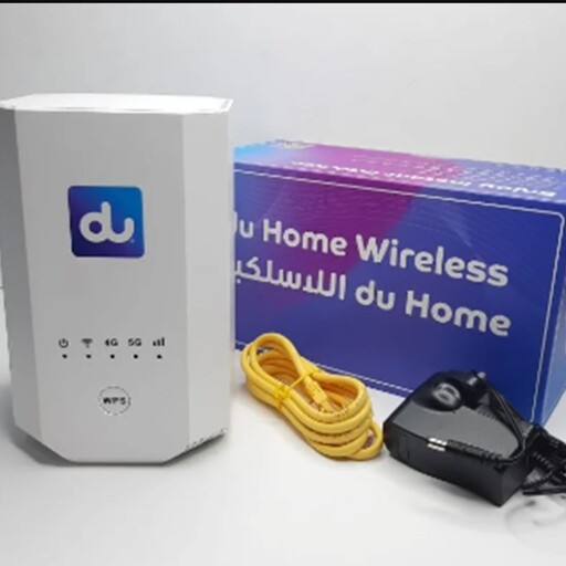 مودم 5g zlt x28  فایو جی برند du نو با کارتون 