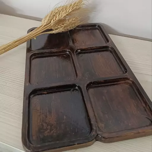 اردو خوری طرح چوب مستطیل 