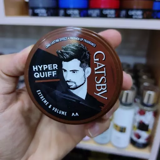 واکس مو گتسبی مدل Hyper Quiff (درجه سختی 6)