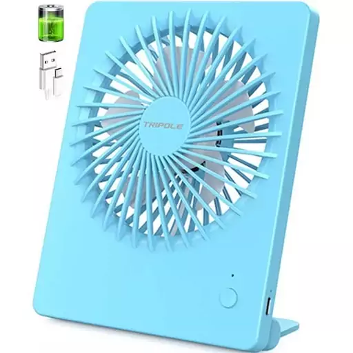 پنکه بی صدا رومیزی شارژی USB Fans