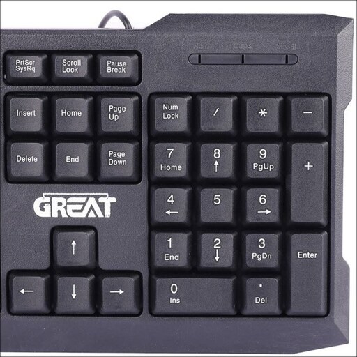 کیبرد سیم دار GREAT GR-1010