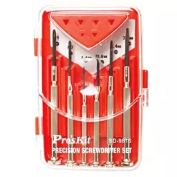 ست پیچ گوشتی ساعتی پروسکیت مدل Proskit SD-9815 مجموعه 6 عددی