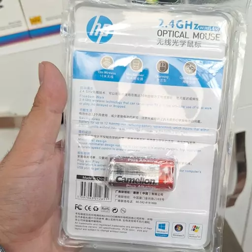 موس بی سیم HP