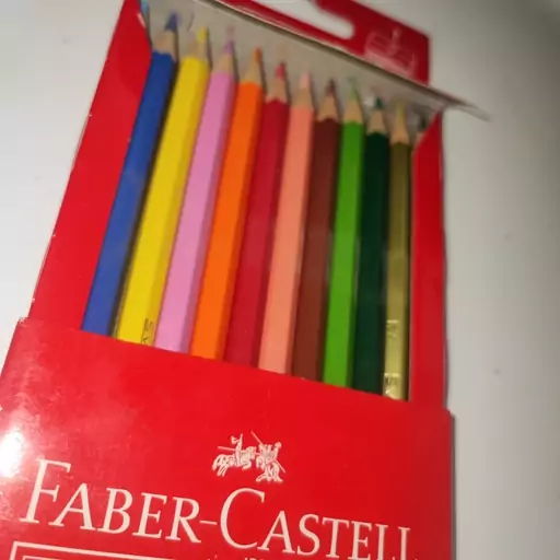 مداد رنگی 12 تای فابر کاستل (Faber Castell)