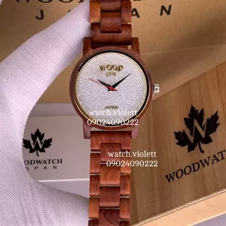 تخفیف + ساعت مچی چوبی فانتزی برند Wood1970