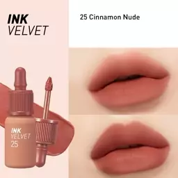 تینت رژ لب مایع مخملی و مات اورجینال کره ای پریپرا peripera ink lip tint شماره 25