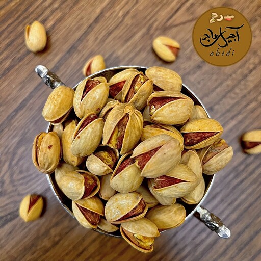 پسته کله قوچی شور زعفرانی خندان اعلاء(500 گرمی)