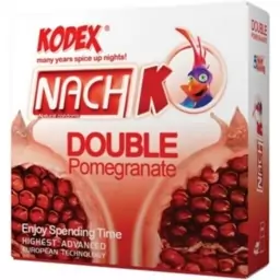 کاندوم کدکس مدل Double Pomegranate بسته 3 عددی