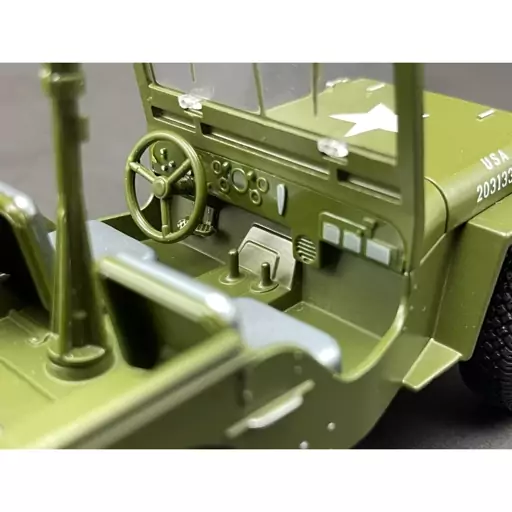 اسباب بازی ماشین فلزی جیپ Jeep Willys Military