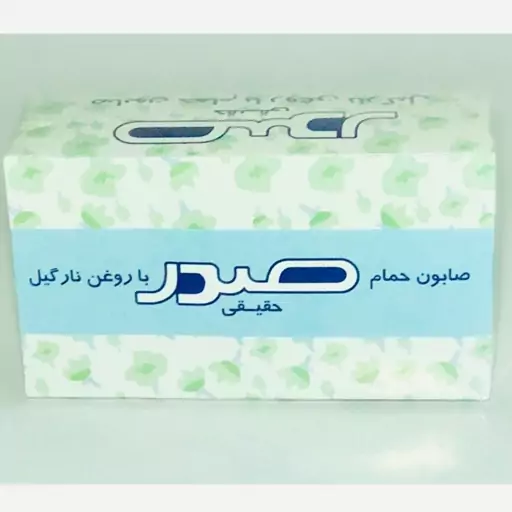 صابون حمام صدر مراغه طرح گلنار(بسته 6 تایی)