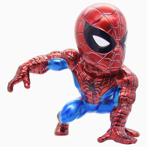 اکشن فیگور فلزی مرد عنکبوتی 9 سانتی مدل Jada Marvel Spider-Man Classic Metal Figurine