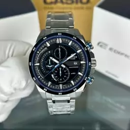 ساعت  مچی کاسیو  ادیفایس casio edifice EQS-600D-1A2 بند استیل رنگ ثابت،مسترکوالیتی 