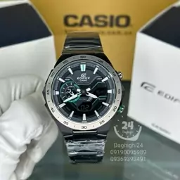 ساعت  مچی کاسیو  ادیفایس casio edifice ECB-2200DD-1A بند استیل رنگ ثابت،مسترکوالیتی 