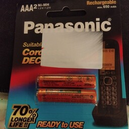 باتری قابل شارژ AAA rechargeable ni-mh Panasonic 