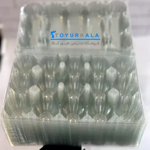 پک 200 تایی 15 خانه ای بسته بندی تخم مرغ (مواد درجه یک و عالی )