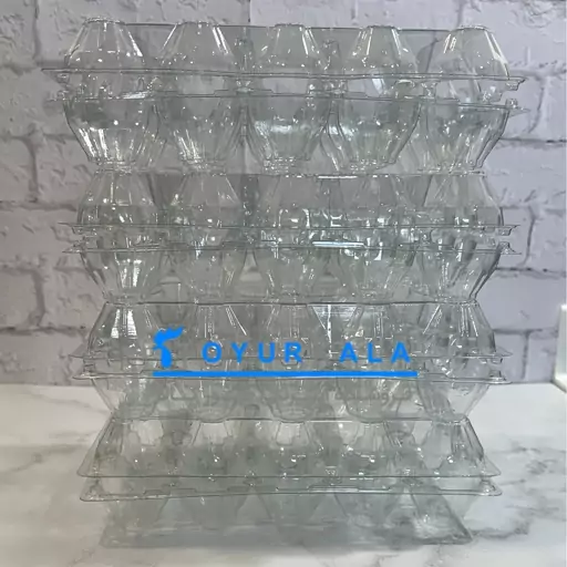 پک 200 تایی 15 خانه ای بسته بندی تخم مرغ (مواد درجه یک و عالی )