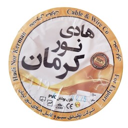 سیم برق افشان 1 در 2.5 هادی نور کرمان کد BK25(پس کرایه)