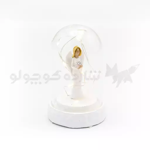 فرشته داخل حباب چراغ دار سایز 2 کد: 6009