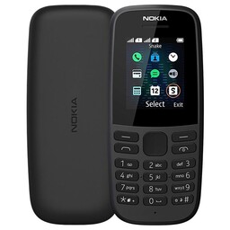 گوشی موبایل نوکیا Nokia 105 اصلی ساخت کشور ویتنام Made in Vietnam - مشکی  مشکی