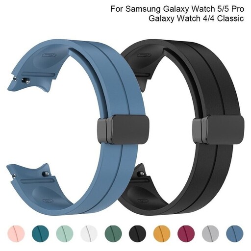 بند مدل Magnetic D-Buckle Sport Band مناسب برای ساعت هوشمند سامسونگ Galaxy Watch 5 Pro 45mm / 44mm 40mm / Watch 4 Classi