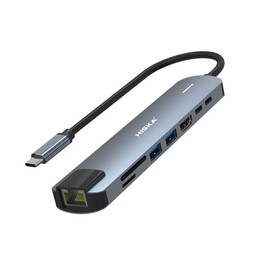 هاب 8 پورت USB-C هیسکا مدل HR-51