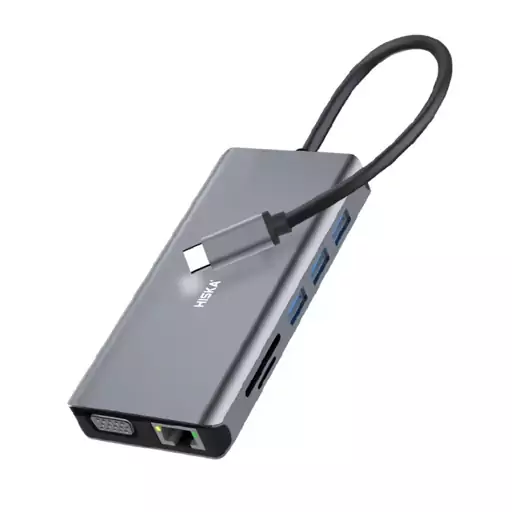 هاب 11 پورت USB-C هیسکا مدل HR-55