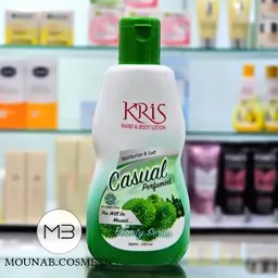 لوسیون بدن کریس KRIS 100MIL راحیه CASUAL اصلی